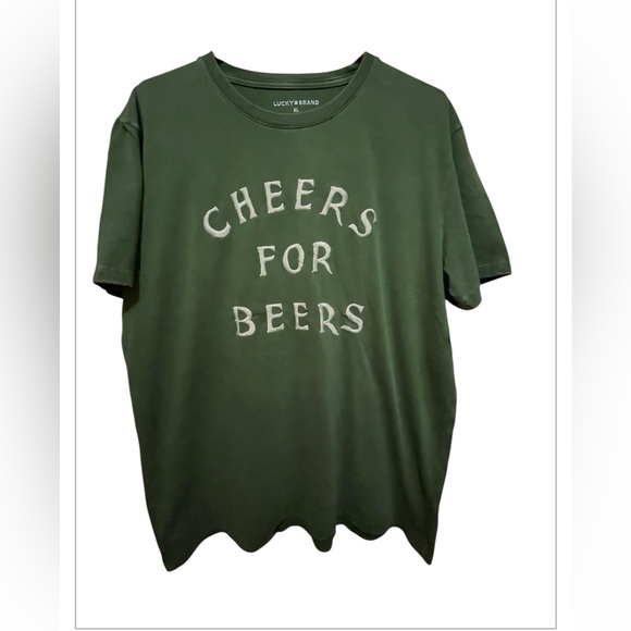 LUCKY BRAND EMBROIDERED TEE SHIRT - Picture 2 of 16